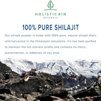 Pure Himalayan Shilajit Powder - 25 Grams