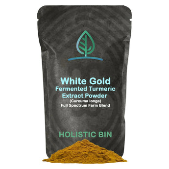 Pure Fermented (White Gold) Turmeric Powder Blend - 2 Ounces