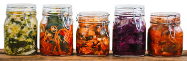 Assorted food jar